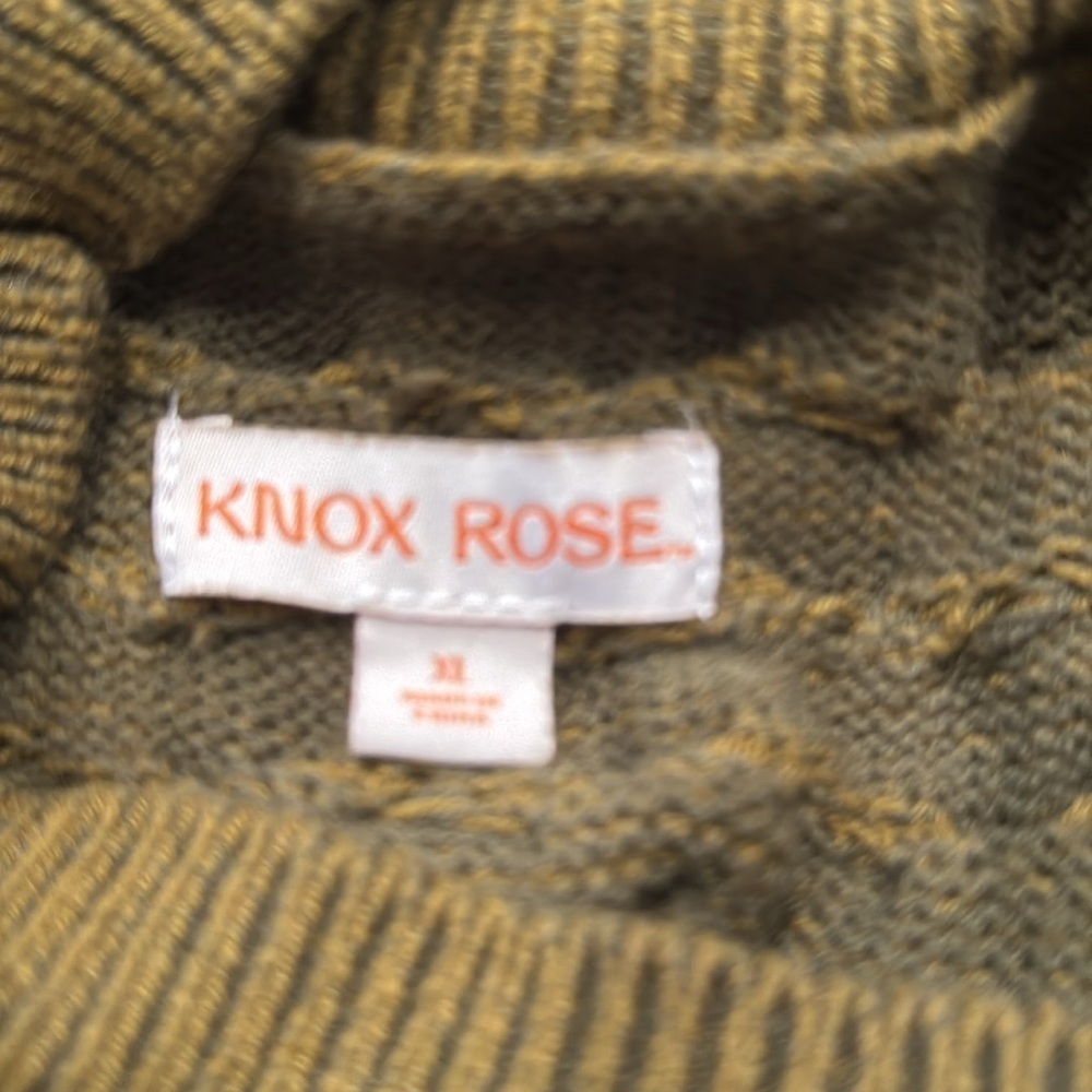 Knox Ross women’s mock turtleneck sweater size xlarge . - Picture 9 of 9